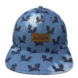 Original Chuck Slideback 5 Panel Cap Blue One Size Adjustable Vented Holes